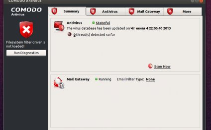 Online Antiviral Computer