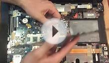 Ноутбук DELL как почистить от пыли